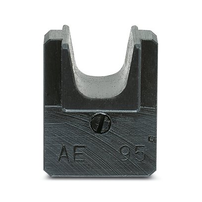Phoenix Contact Lower Part Die; CRIMPFOX-C120 AI 95/F-DIE; for 95mm2 ferrules; trapezoidal crimp